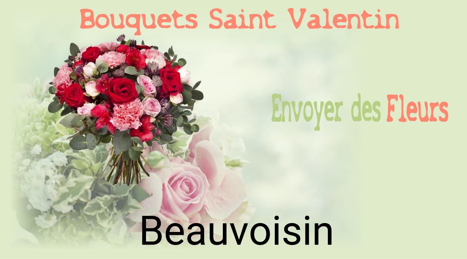 Roses de Saint-Valentin livrées à Beauvoisin